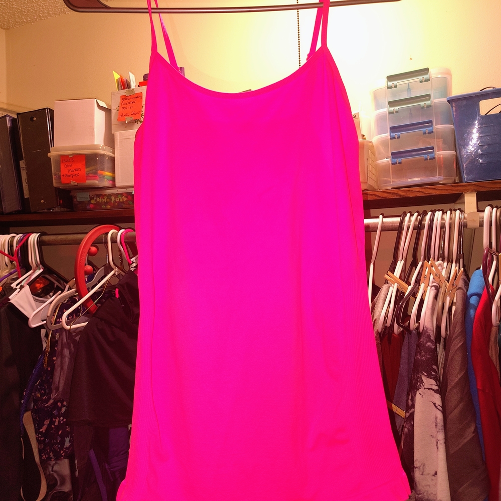 Vibrant Pink Sleeveless Top
